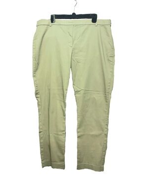 Khaki Classic Straight-Leg Pants• NWOT • 19" waist, 26" inseam, 11.5" rise